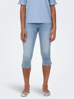 ONLBLUSH Vita media Skinny Fit capri Bermuda in jeans