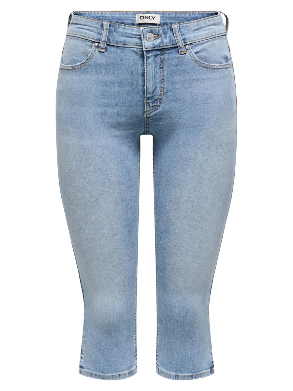 ONLBLUSH Vita media Skinny Fit capri Bermuda in jeans