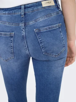 ONLBLUSH Vita media Skinny Fit Lunghezza alla caviglia Jeans