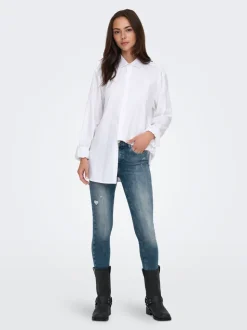 ONLBLUSH Vita media Skinny Fit Lunghezza alla caviglia Jeans