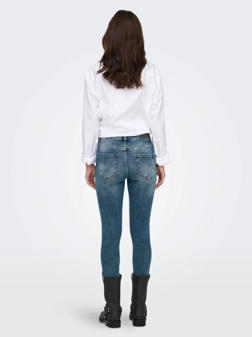 ONLBLUSH Vita media Skinny Fit Lunghezza alla caviglia Jeans