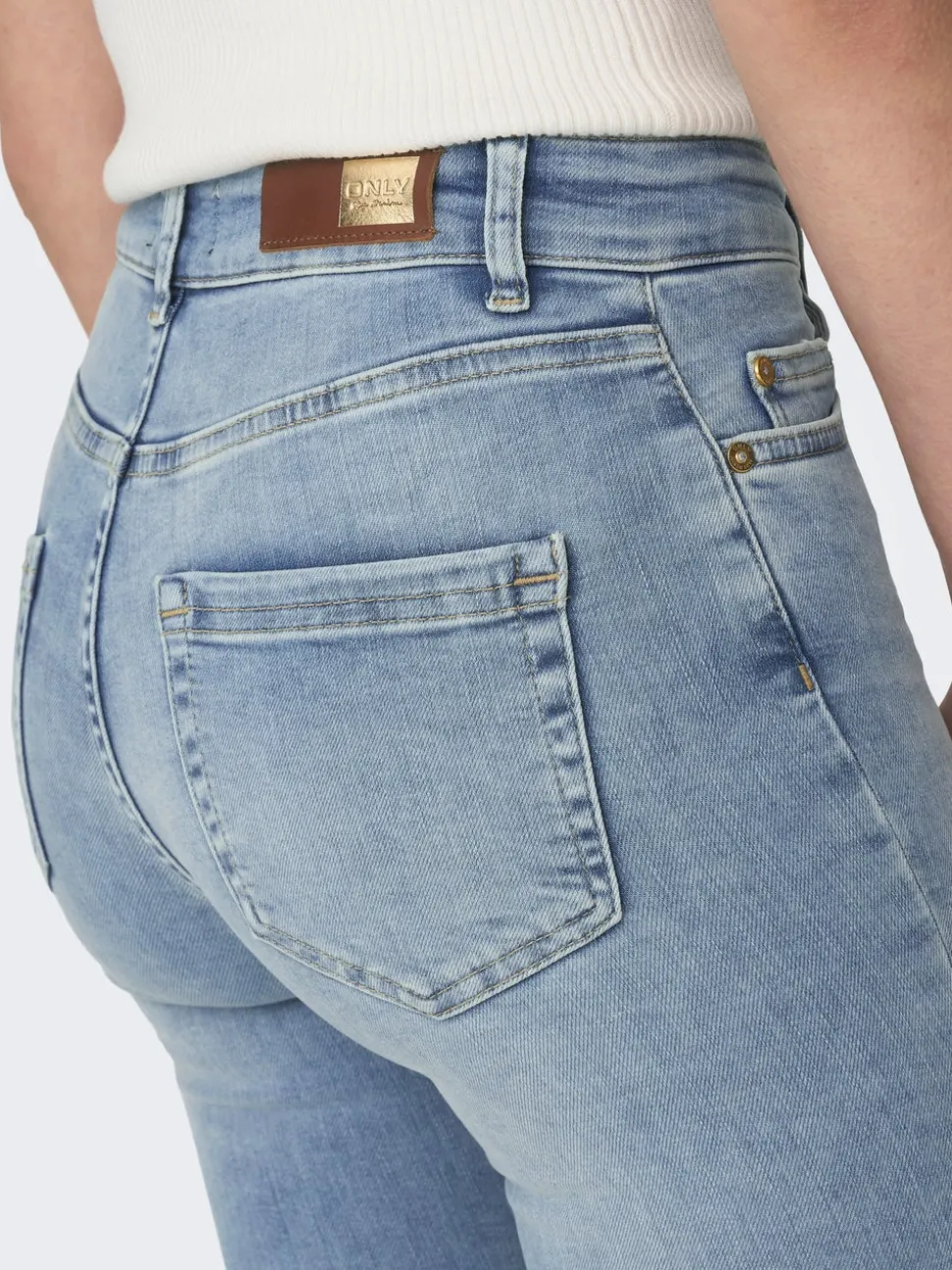 ONLBLUSH Vita media Skinny Fit Lunghezza alla caviglia Jeans
