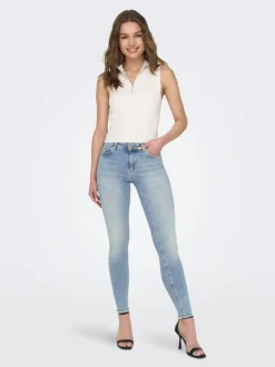 ONLBLUSH Vita media Skinny Fit Lunghezza alla caviglia Jeans
