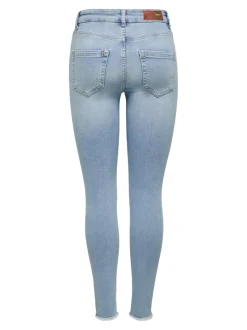 ONLBLUSH Vita media Skinny Fit Lunghezza alla caviglia Jeans