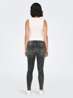 ONLBLUSH Vita media Skinny Fit Lunghezza alla caviglia Jeans