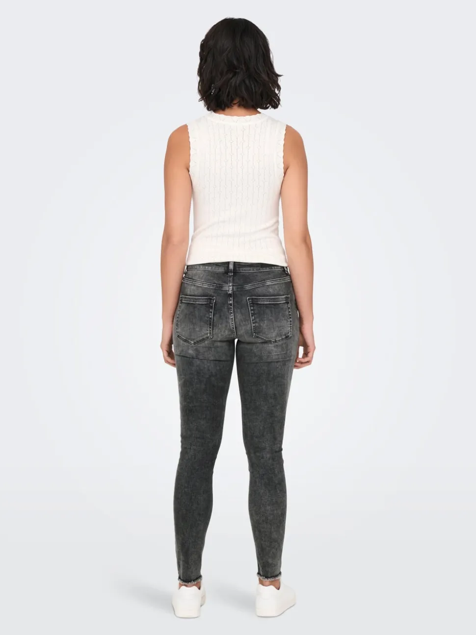 ONLBLUSH Vita media Skinny Fit Lunghezza alla caviglia Jeans