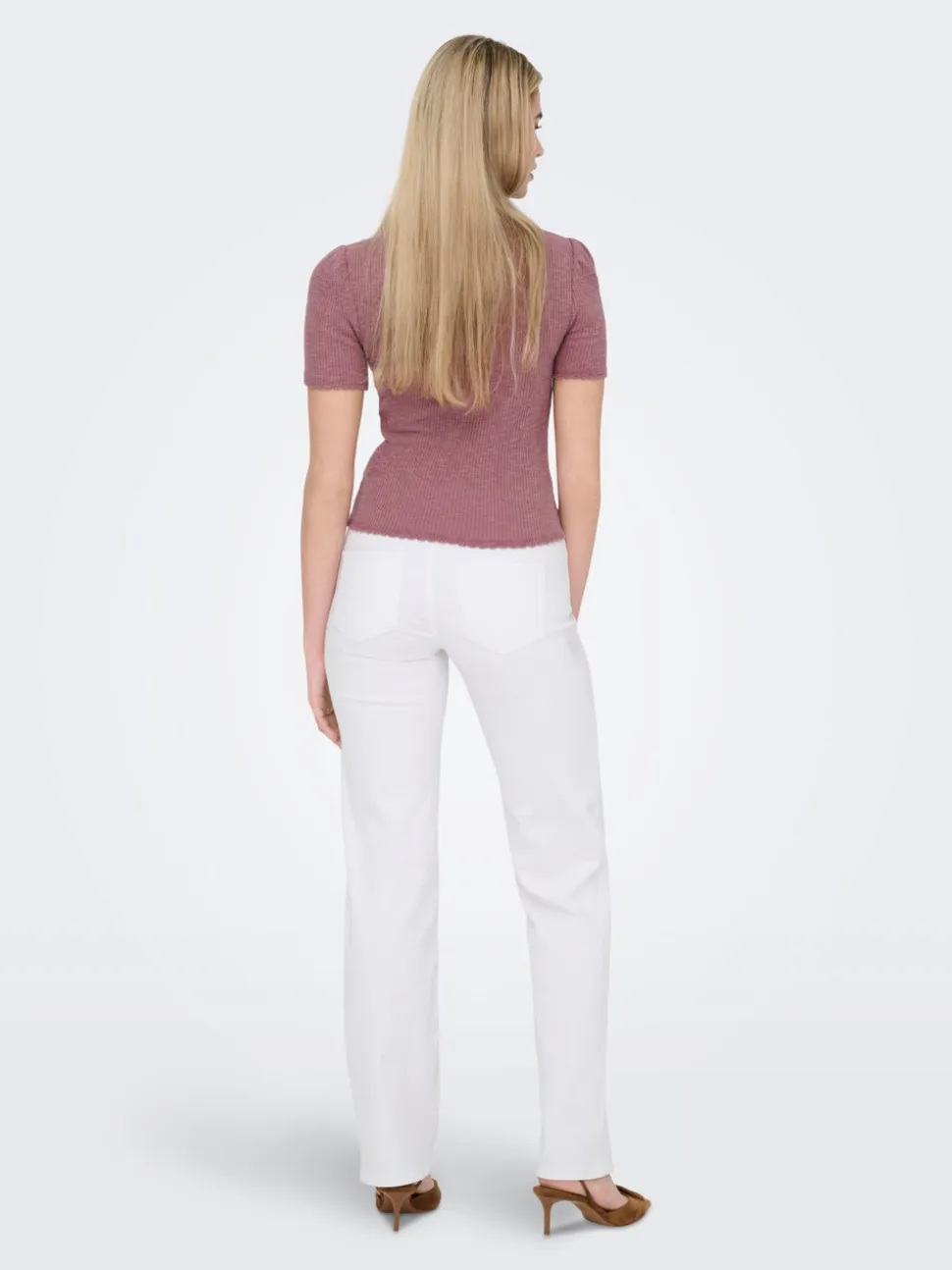 ONLBLUSH Vita media Straight Fit Jeans