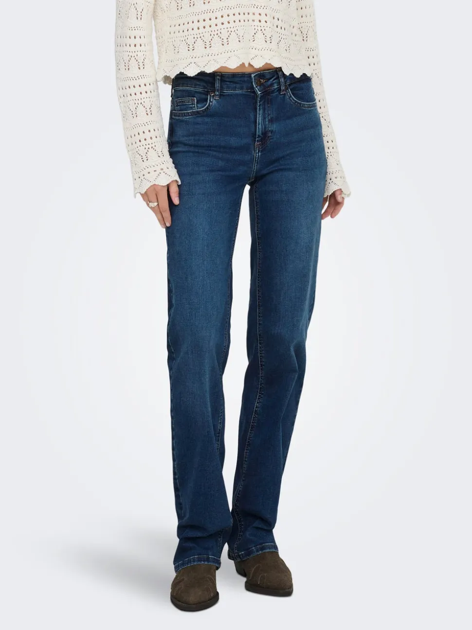 ONLBLUSH Vita media Straight Fit Jeans