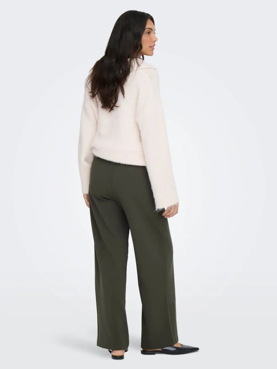 ONLBREMEN-YO Wide Leg Fit Pantaloni a gamba larga