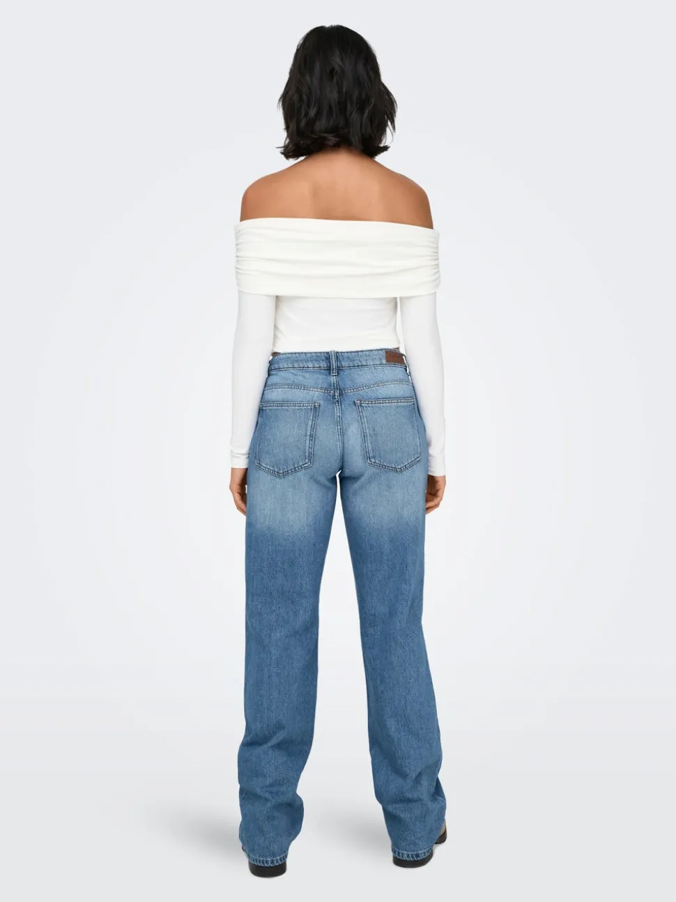 ONLBRITNEY Vita bassa Straight Fit Jeans