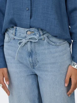 ONLBROOME Vita alta Wide Leg Fit Jeans