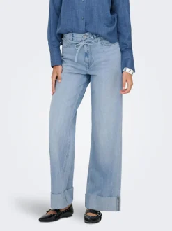 ONLBROOME Vita alta Wide Leg Fit Jeans