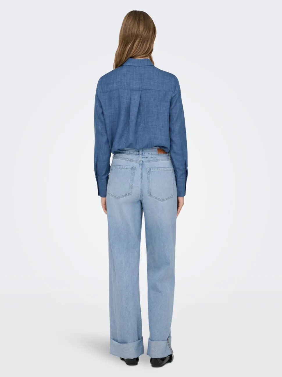 ONLBROOME Vita alta Wide Leg Fit Jeans