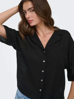 ONLBRUXELLES Lino Camicia