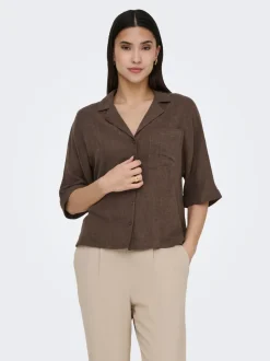 ONLBRUXELLES Lino Camicia