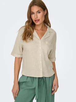ONLBRUXELLES Lino Camicia