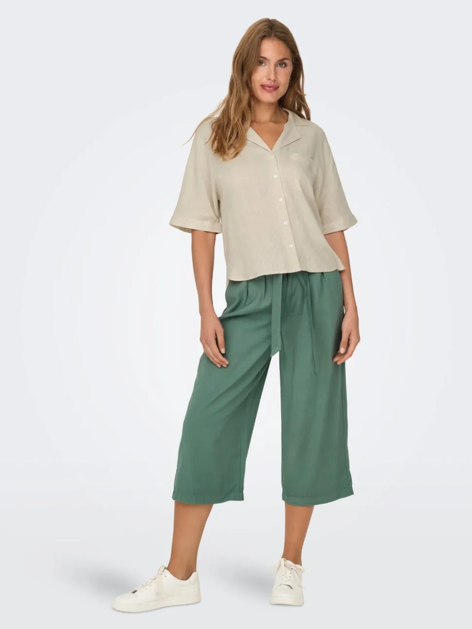 ONLBRUXELLES Lino Camicia