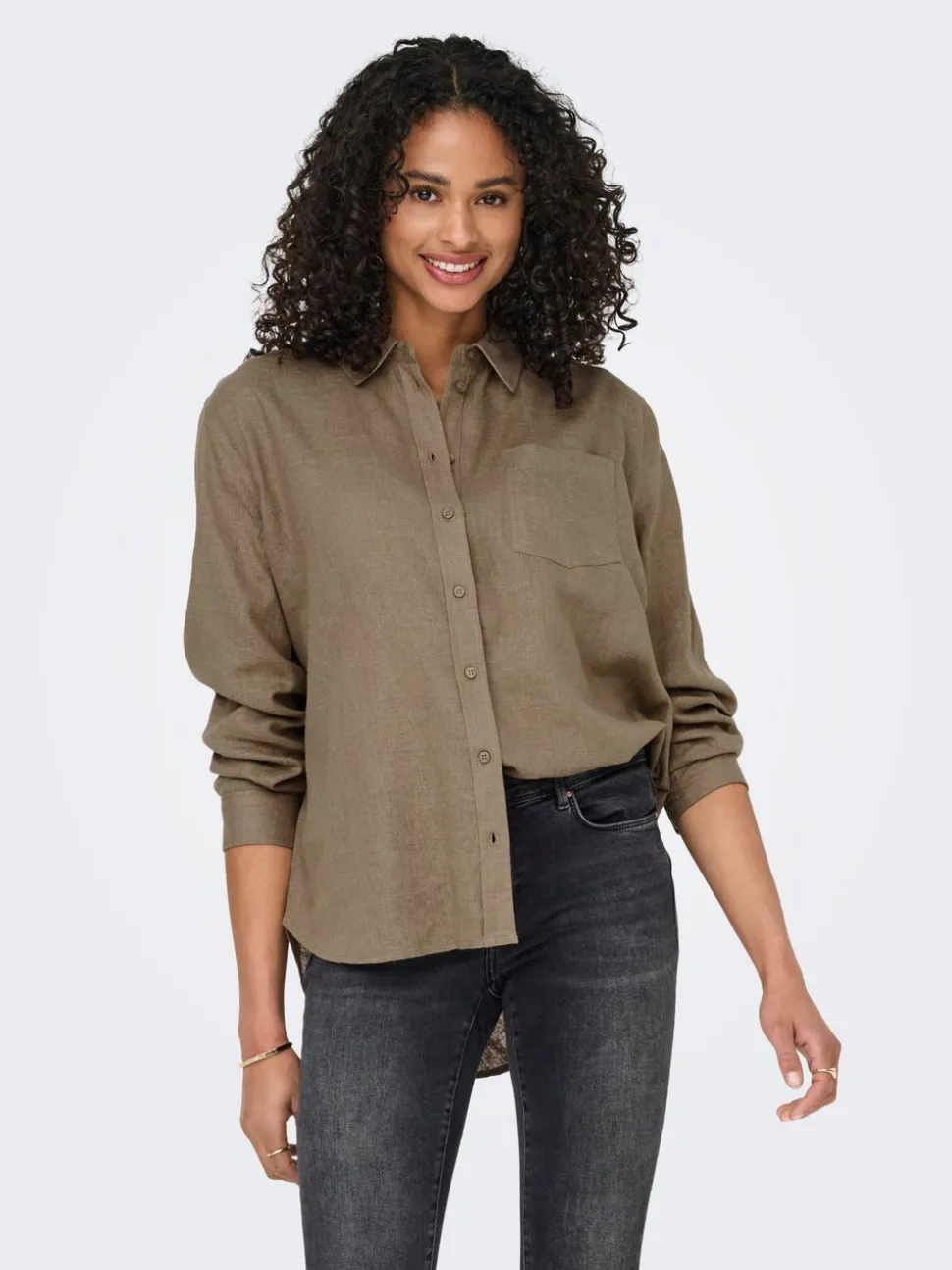 ONLBRUXELLES Lino Camicia