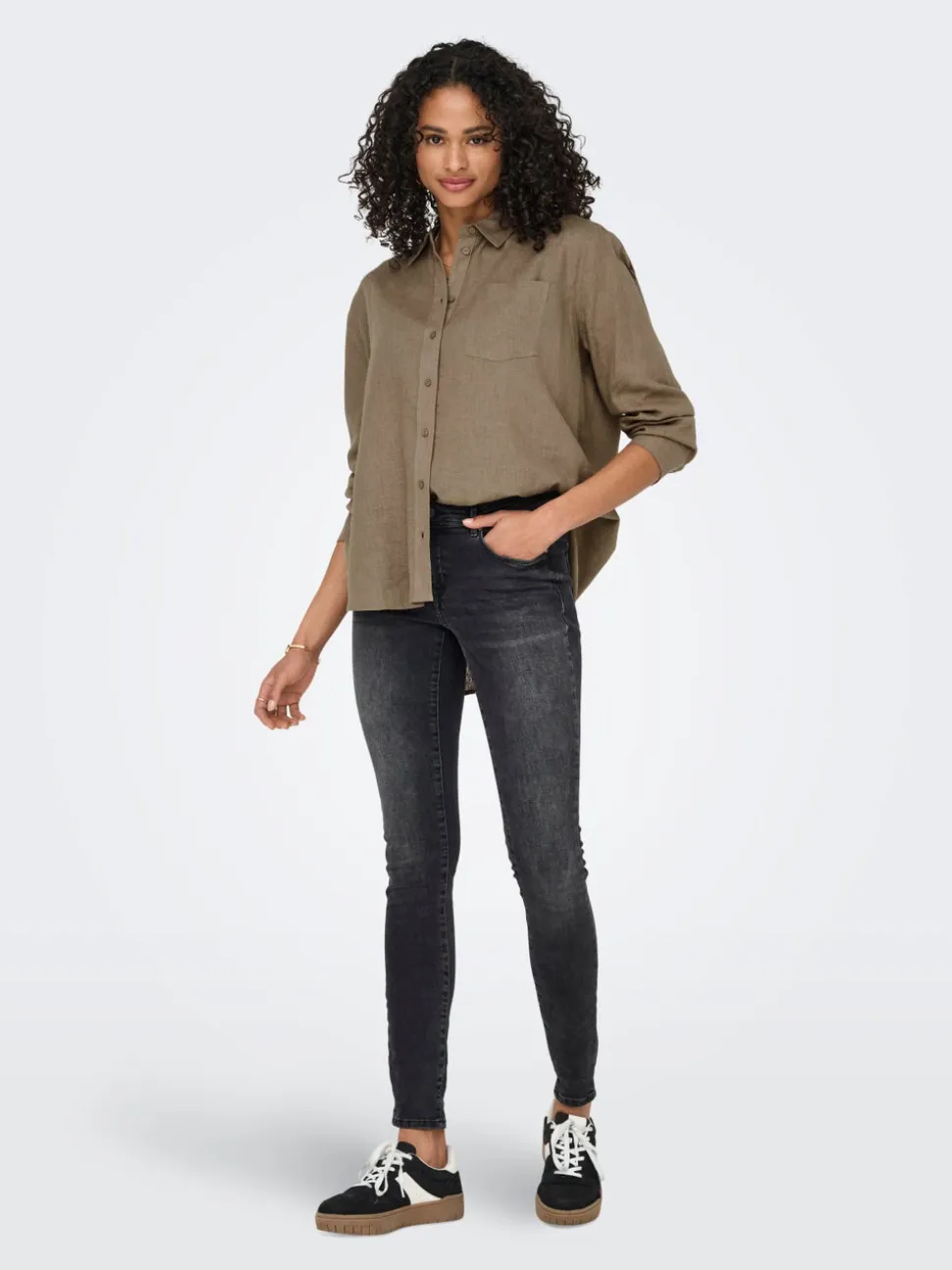 ONLBRUXELLES Lino Camicia