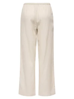ONLBRUXELLES Straight Fit Lino Pantaloni