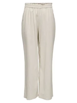 ONLBRUXELLES Straight Fit Lino Pantaloni