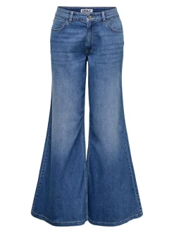 ONLCALIFORNIA Vita media Wide Leg Fit Jeans