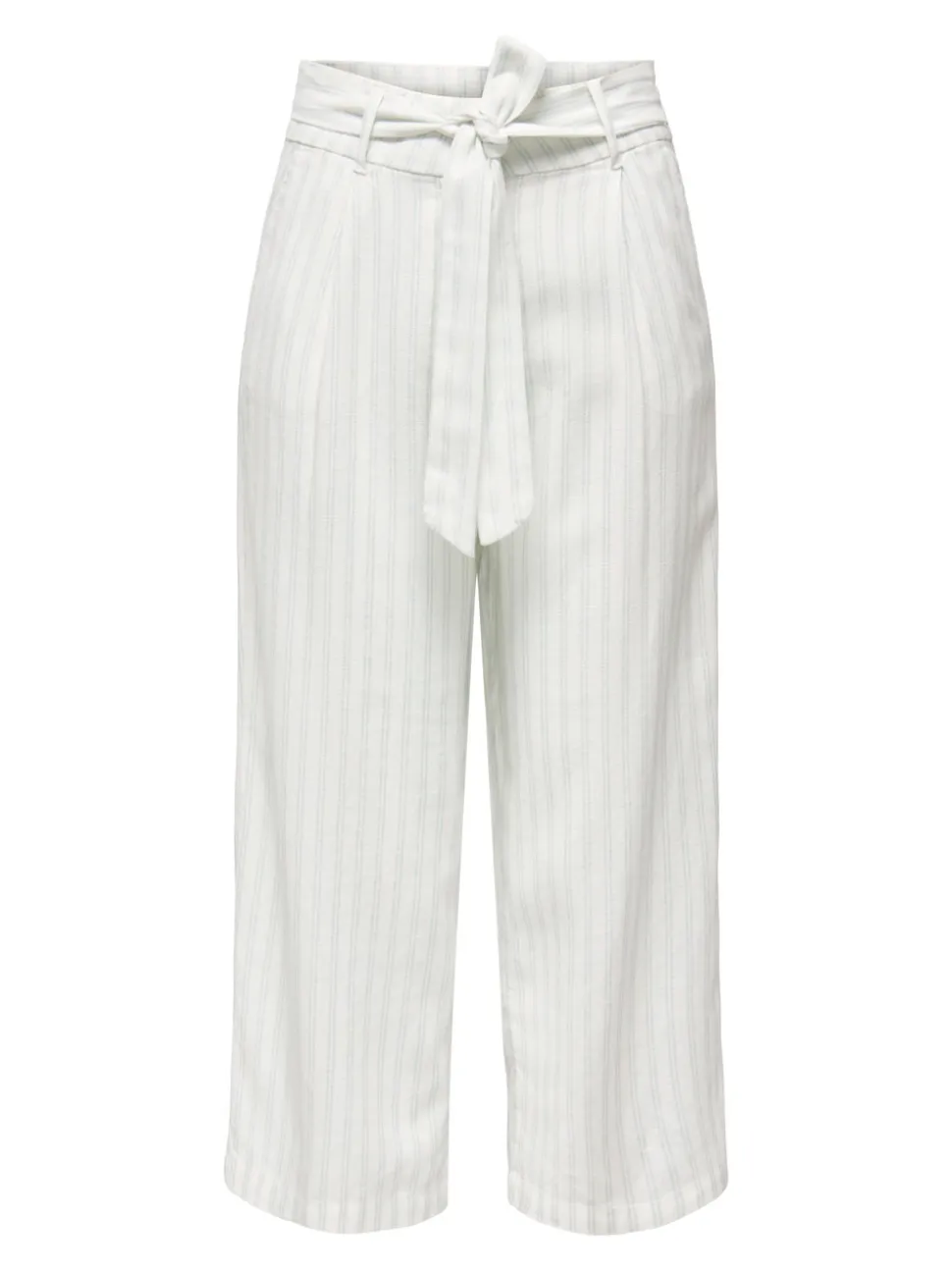 ONLCARO Cropped Fit Lino Pantaloni a gamba larga