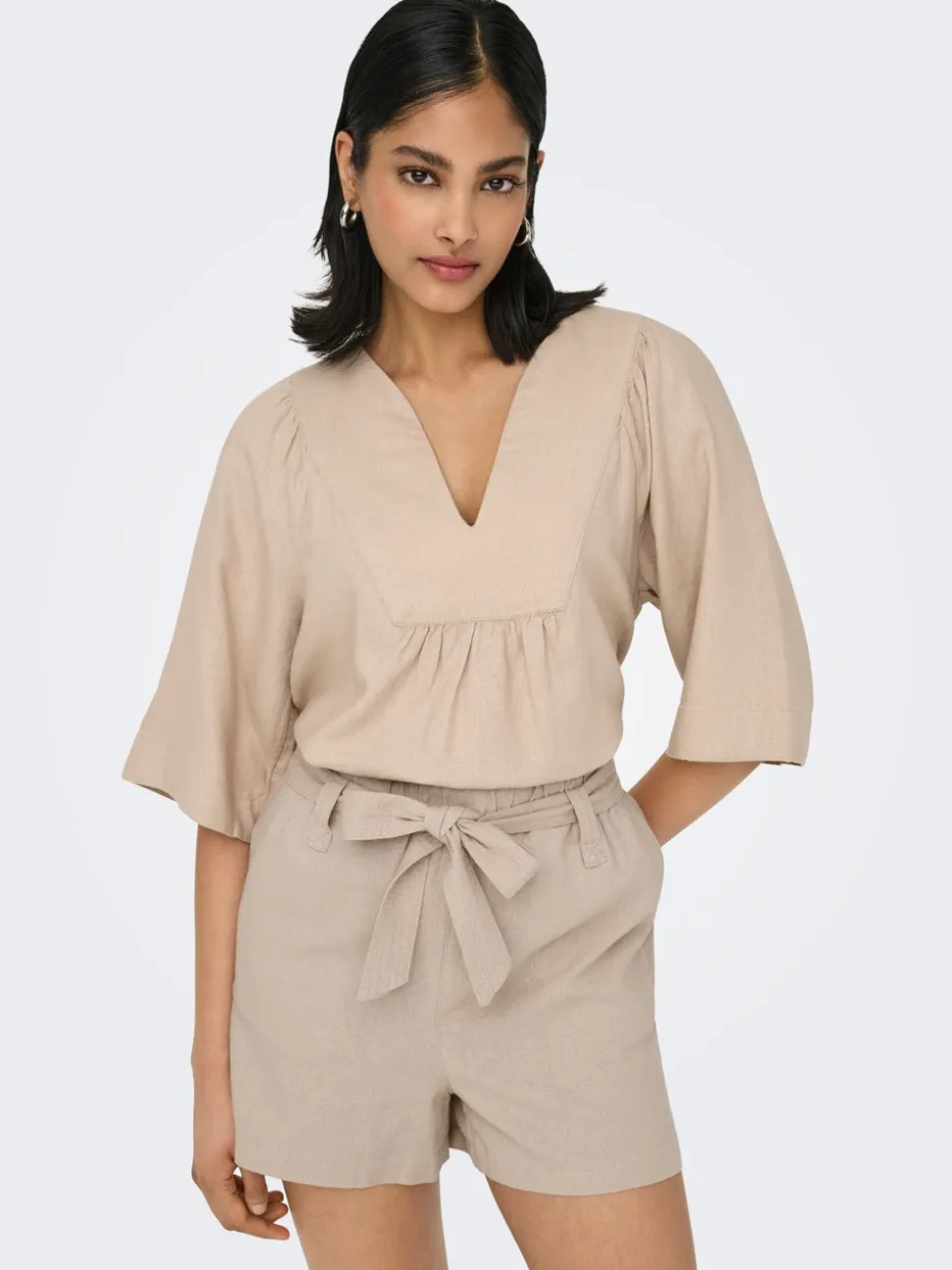 ONLCARO Lino T-shirt