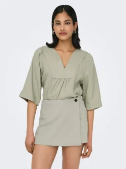 ONLCARO Lino T-shirt