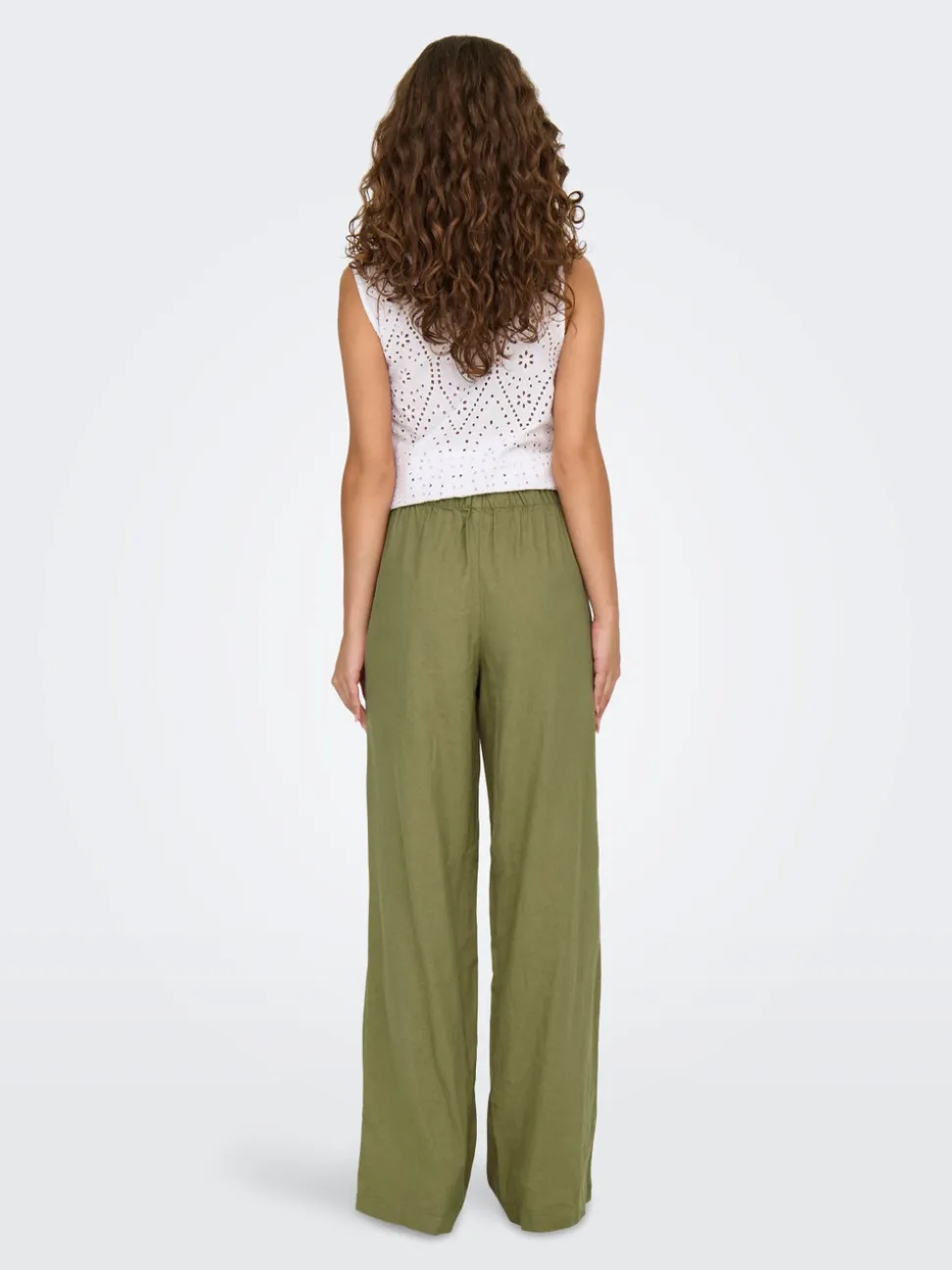 ONLCARO Loose Fit Lino Pantaloni