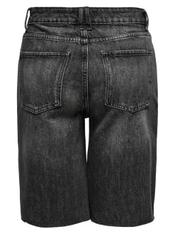 ONLCARO Vita media Loose Fit Bermuda in jeans