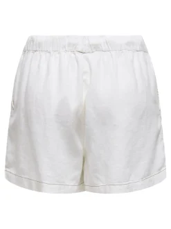 ONLCARO Vita media Regular Fit Lino Bermuda