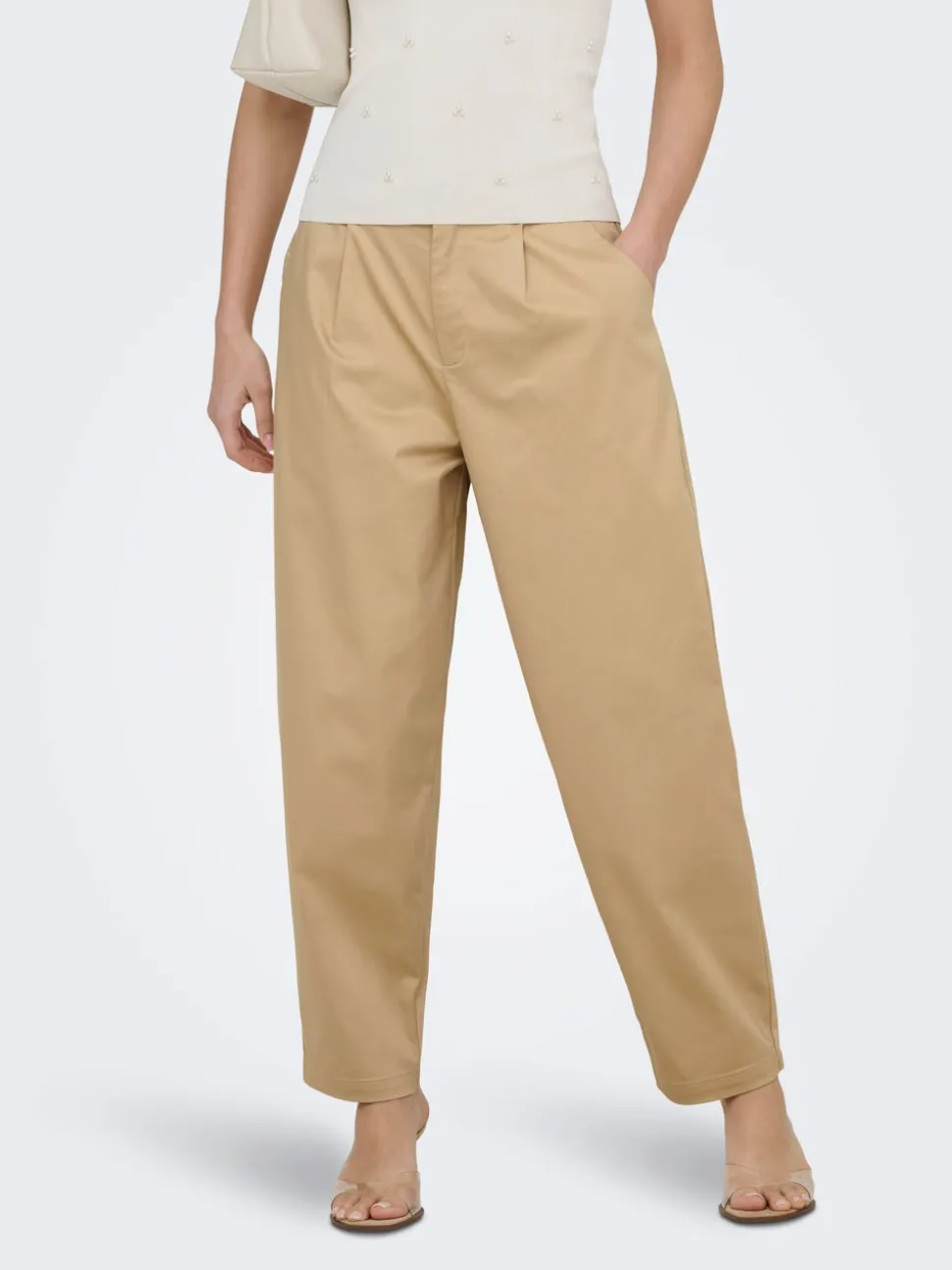 ONLCASIL Barrel fit Pantaloni chino