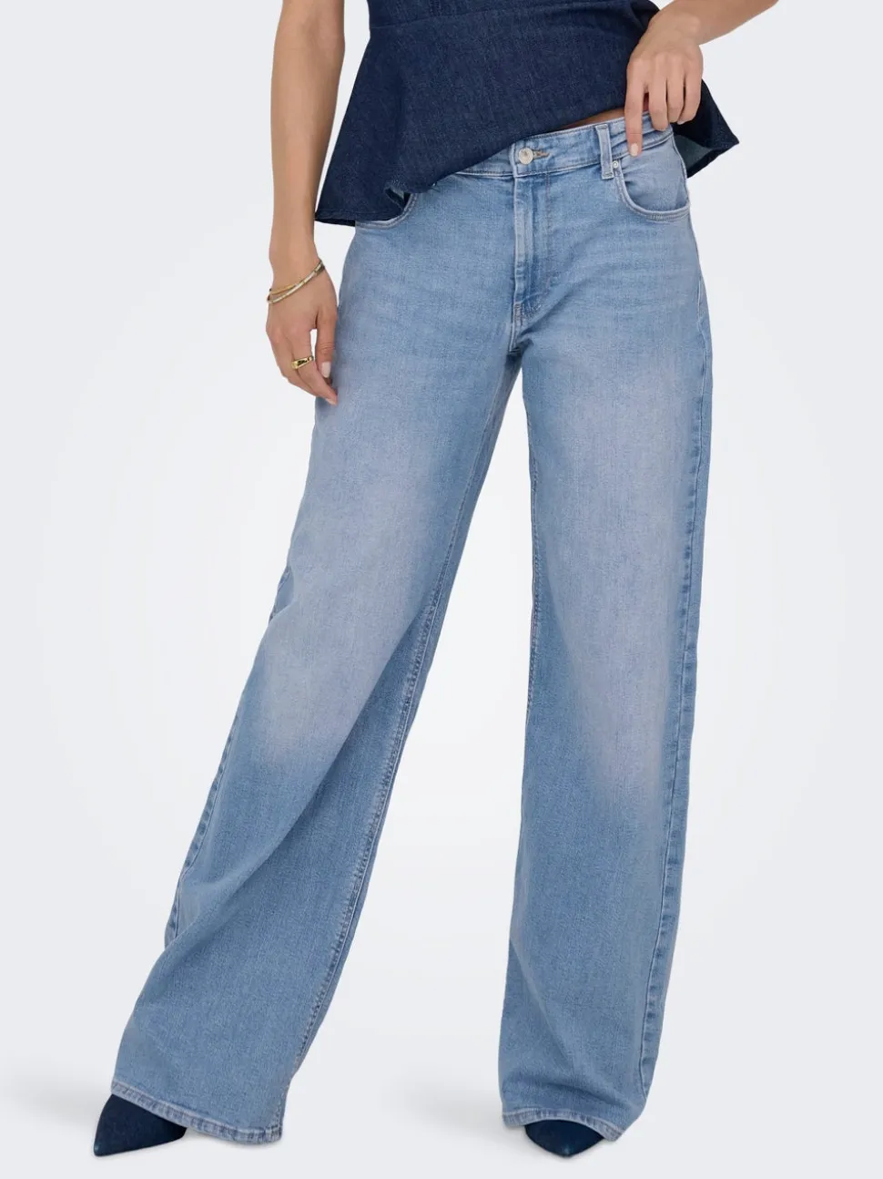 ONLCHRIS Vita bassa Wide Leg Fit Jeans