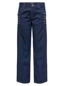 ONLCOBAIN Vita media Wide Leg Fit Jeans