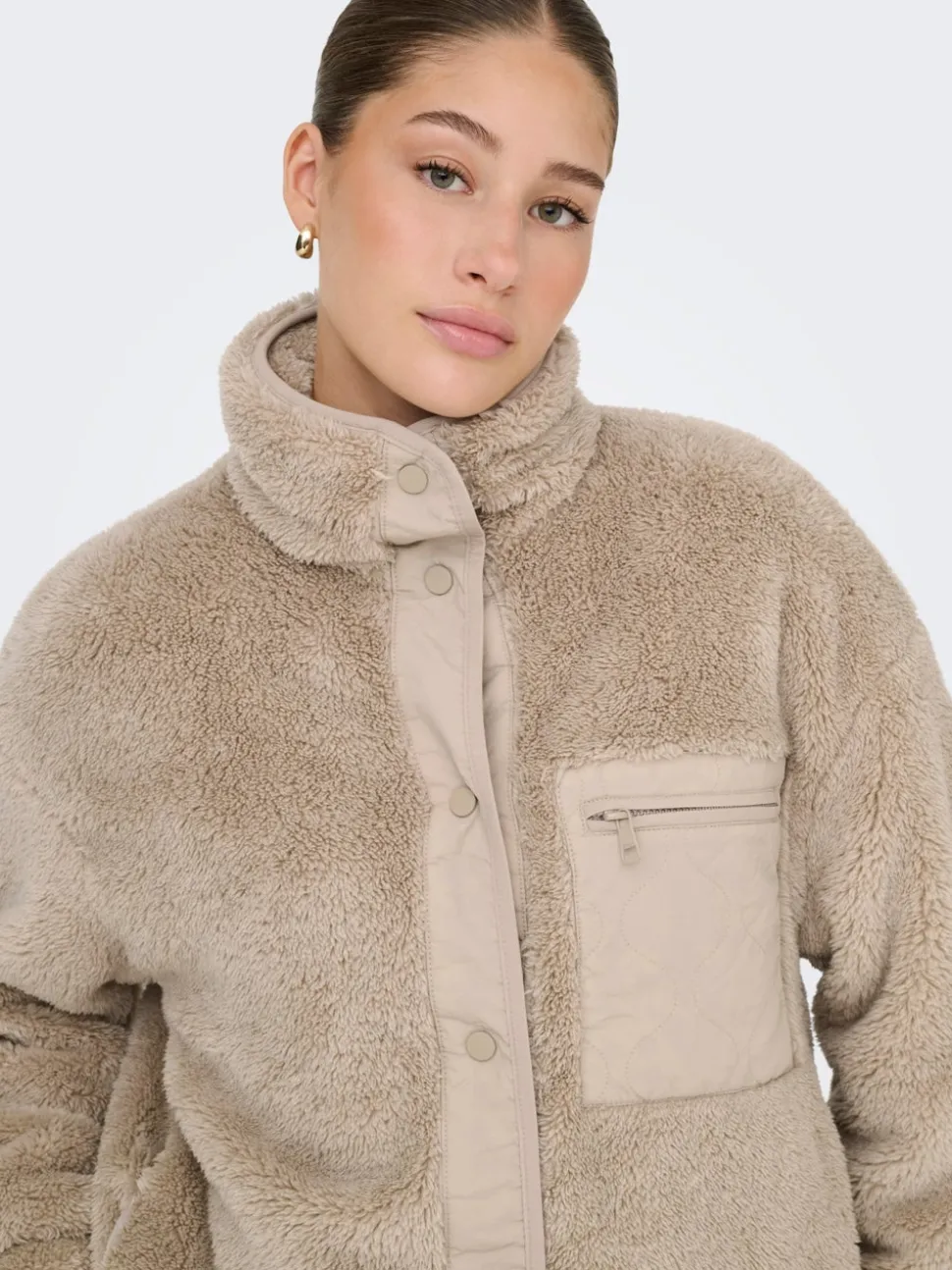 ONLCONTACT Cappotto teddy