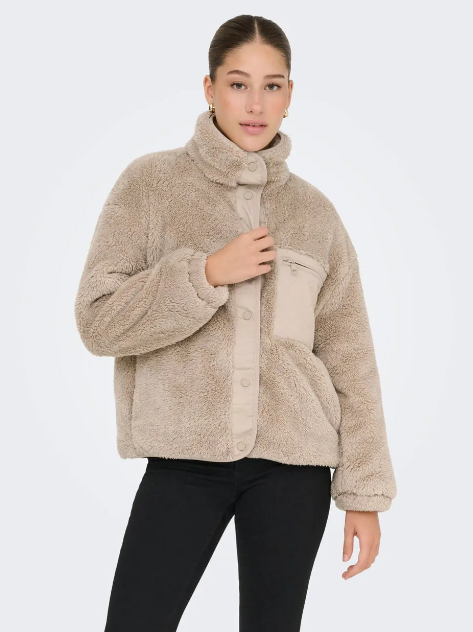 ONLCONTACT Cappotto teddy