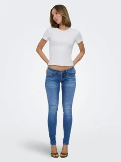 ONLCORAL Vita bassa Skinny Fit Jeans