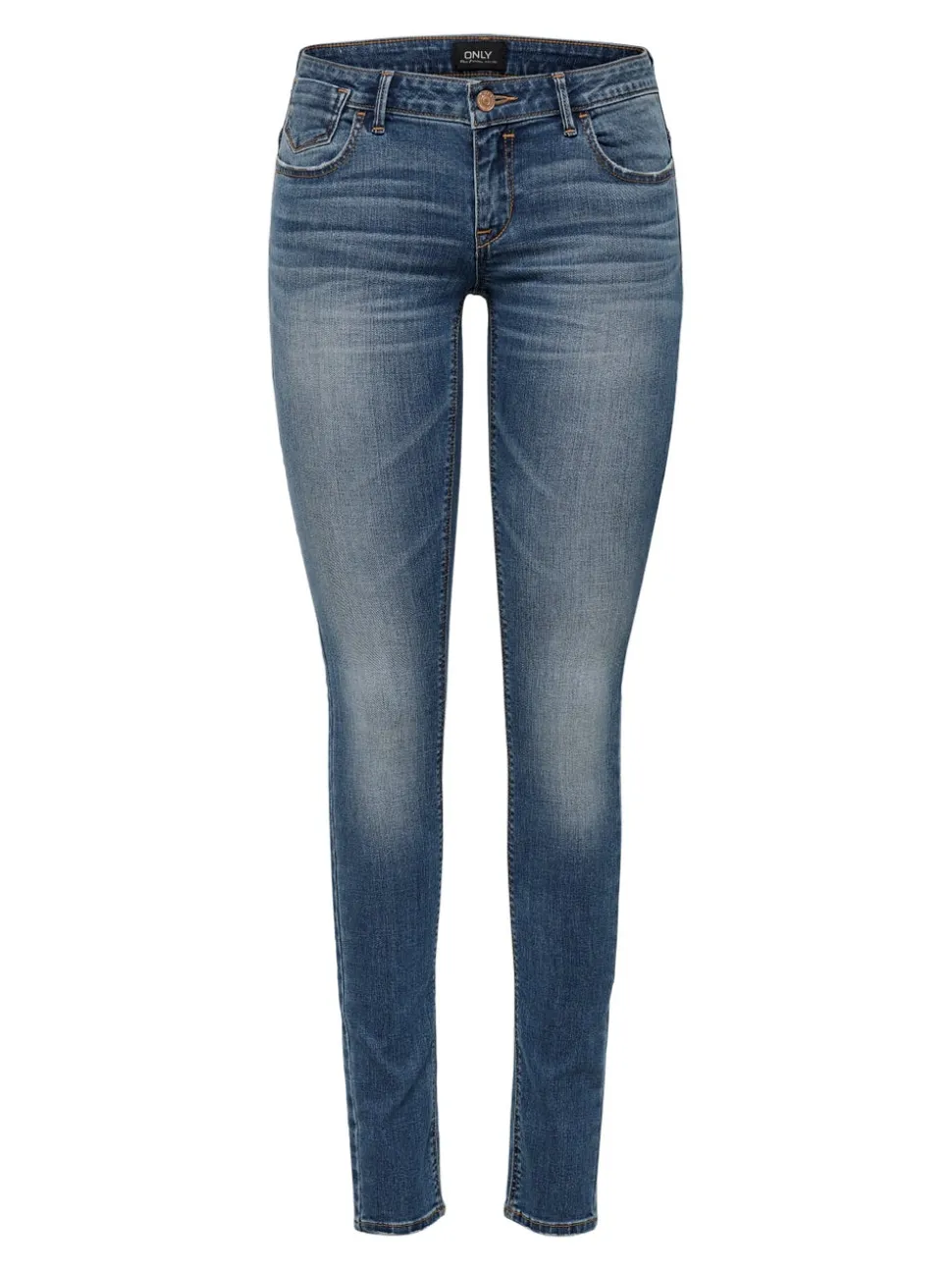 ONLCORAL Vita molto bassa Skinny Fit Jeans