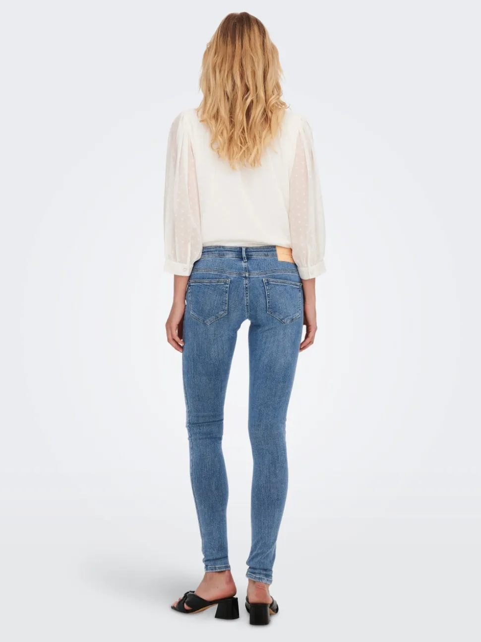 ONLCORAL Vita molto bassa Skinny Fit Jeans