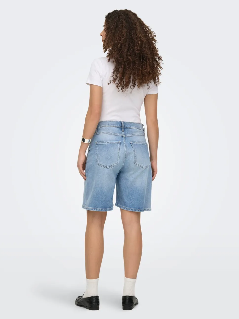ONLCROSSOVER Vita media Regular Fit Bermuda in jeans