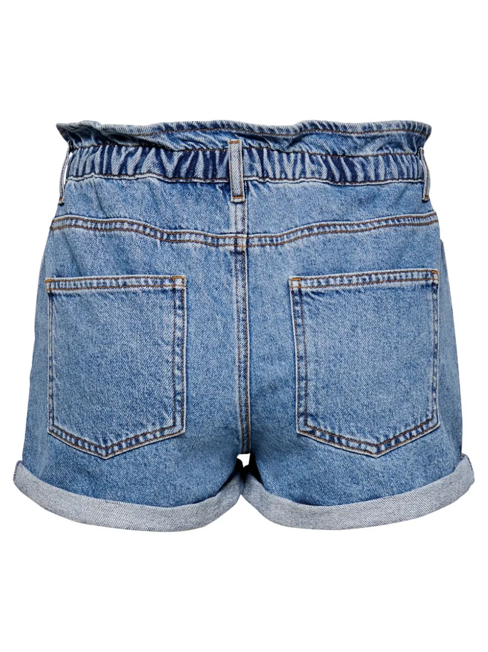 ONLCUBA Vita alta Relaxed Fit Bermuda in jeans