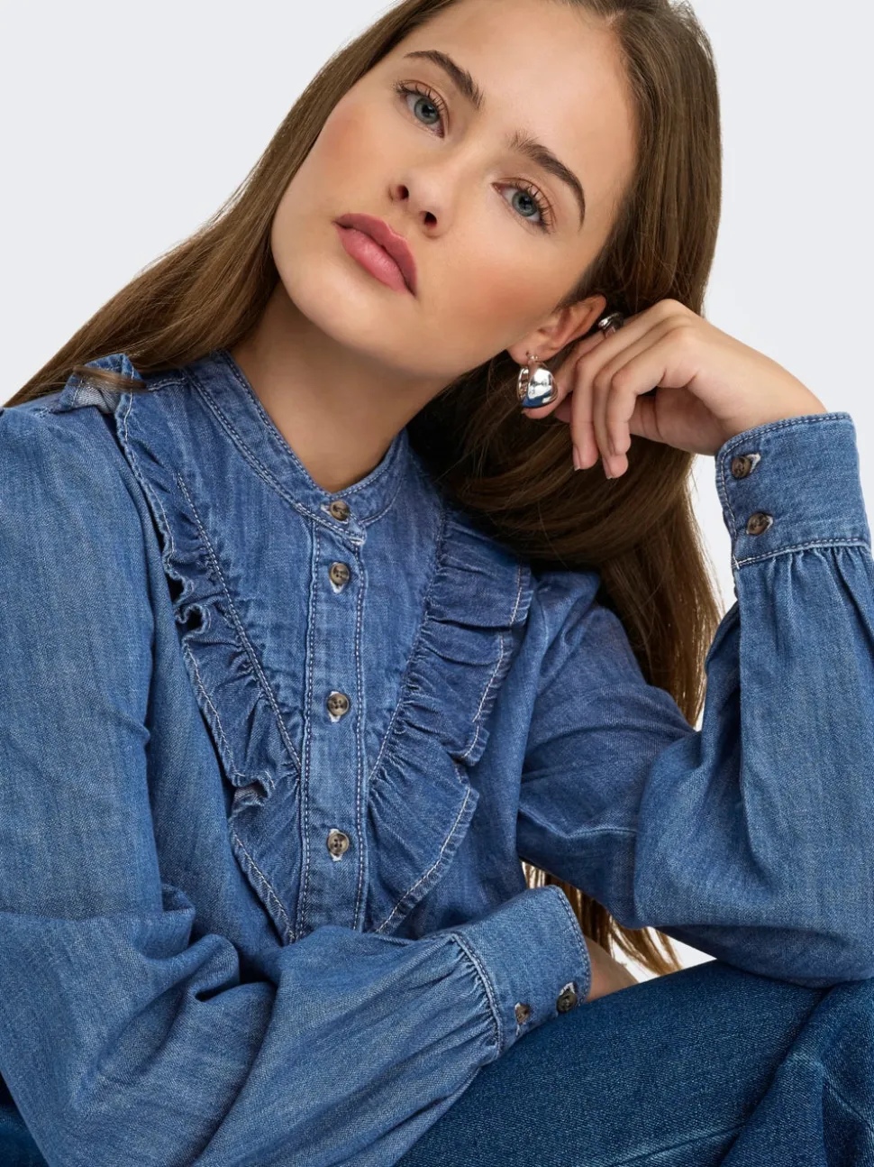 ONLDASHA-SEVIGNY Camicia in jeans