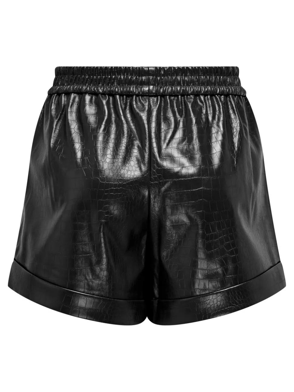 ONLDITTE Oversize Fit Bermuda in similpelle