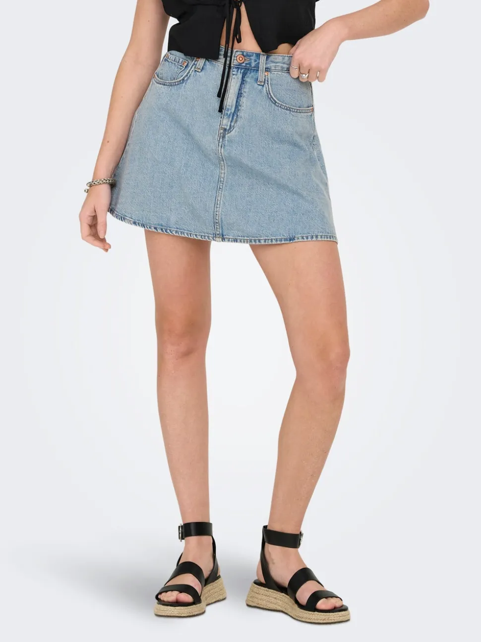 ONLEDEN Denim Gonna in jeans Gonna pantaloncino