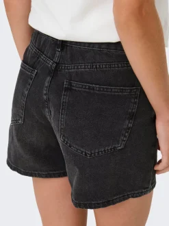 ONLELLA Vita media Regular Fit Bermuda in jeans