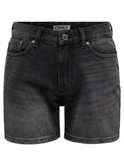 ONLELLA Vita media Regular Fit Bermuda in jeans