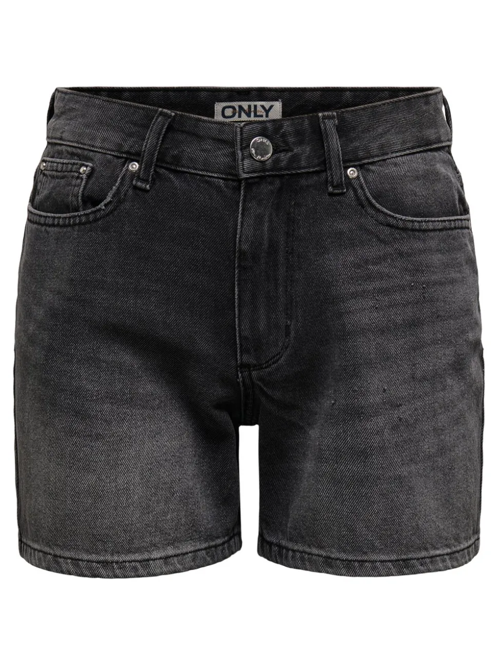 ONLELLA Vita media Regular Fit Bermuda in jeans