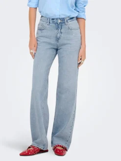 ONLELLA Vita media Straight Fit Jeans