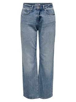 ONLELLA Vita media Straight Fit Jeans